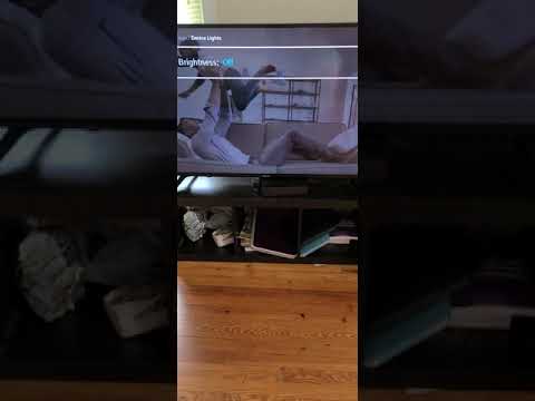Lights on cable box