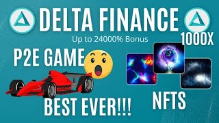 The Ultimate Defi NFT Project With P2E Game - Delta Finance