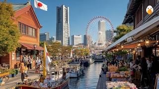 Yokohama, Japan🇯🇵 The Most Gorgeous Coastal City for Stunning Views (4K UHD)
