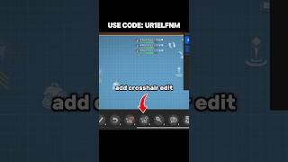 How to crosshair edit in Fortnite Mobile #crosshair #crosshairedit #epicpartner