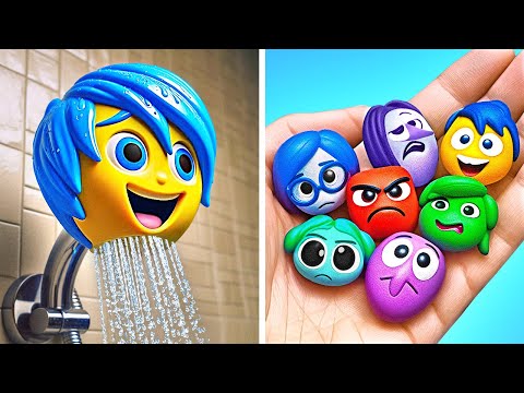 Inside Out 2 Cartoon Mini Products 😍 *Cheap Cute Gadgets I Found In The Dollar Store*