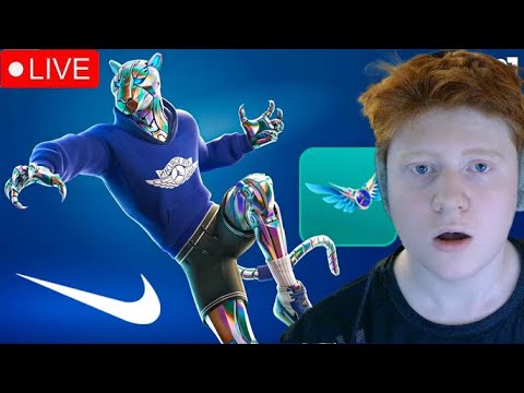 🔴LIVE- FORTNITE X NIKE IN CHAPTER 6?!?!