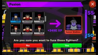 FEEDING MY NEW FIGHTER! | 20mins of luck boost time lapse