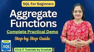 Master All SQL Aggregate Functions | COUNT, SUM, AVG, MAX, MIN
