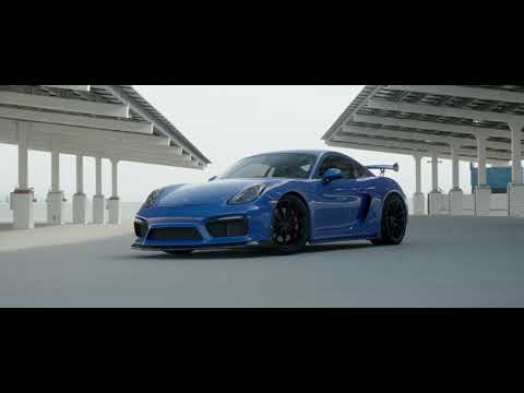 INOZETEK Maritime Blue Porsche GT4
