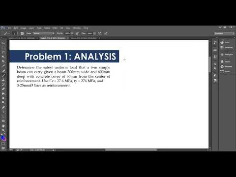 Topic 2 - Ultimate Stress Design for Singly-Reinforced Beams (Part 2-Analysis Problems)