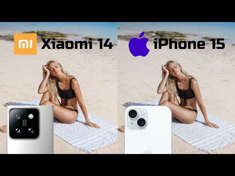 Xiaomi 14 VS iPhone 15 Camera Test Comparison