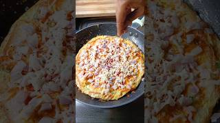 Cheesy bread omelette #shorts