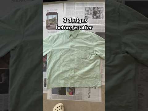 Clothes Ive made before vs after their transformations #handmadeclothingbrand #thrifted #diyfashion