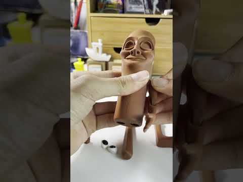 3d printed tung tung tung sahur #3dprinting #brainrot #satisfying