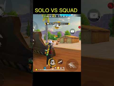 Woodpecker is Best 🔥🔥Solo vs Squad|Garenafreefire #freefire #shorts