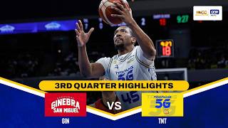 BRGY. GINEBRA vs TNT | 3RD QUARTER HIGHLIGHTS | PBA SEASON 50 COMMISSIONER'S CUP FINALS G3