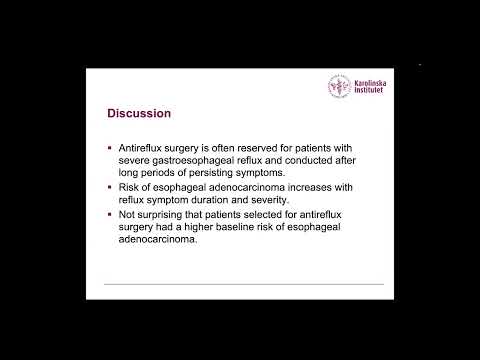 Gastro Journal Club: Antireflux Treatment and Risk of Esophageal Adenocarcinoma