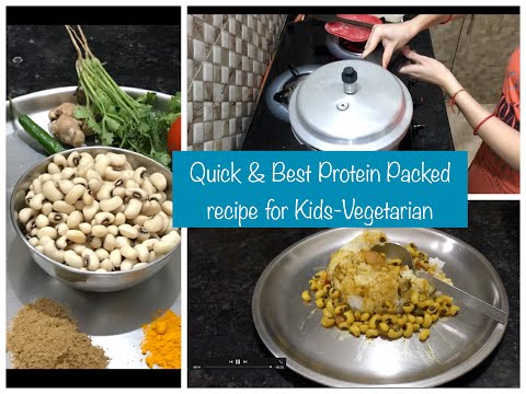 High Protein Meal for Kids-Vegetarian