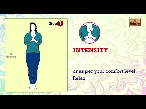 PRARTHANASANA |  Prayer Pose | Yoga Asanas | Yoga for Beginners |  @haindavatv8852