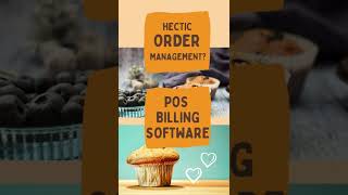 POS billing software - Cake order form