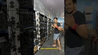 Crypto mining System 😅🔥🚀 Crypto Mining India💥#crypto #bitcoin #shorts #antminer #motivation
