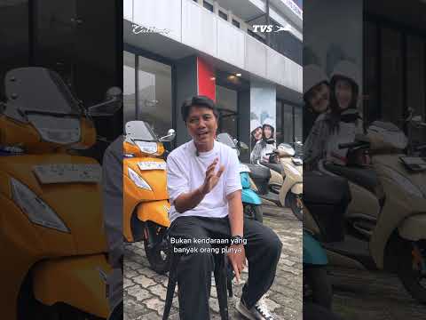 Eye Catching, nyaman, dan gak limbung! Simak testimoni dari Callisto Rider #TVSMotorIndonesia