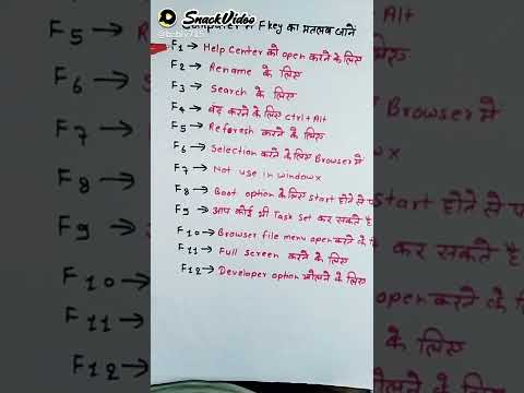 Basic Computer Knowledge