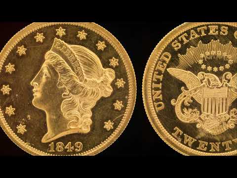 The Rarest Coin in US History! 1849 $20 Gold Double Eagle
