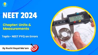 PYQs on Error Analysis Class 11 #neet2024