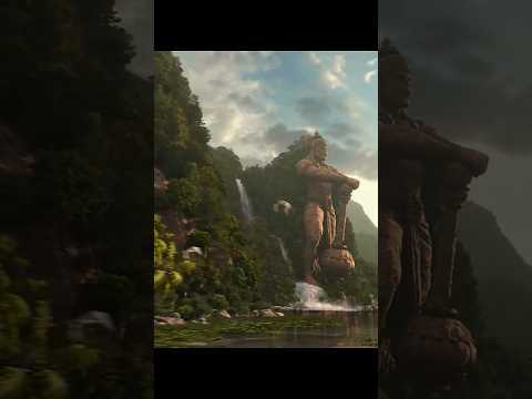 Jai Shree Ram 🕉️ HanuMan 🚩 Movie Best Statue ✨ Lord HanuMan . Mahabali Ramdut