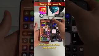 iPhone 16 | ios 18 new features