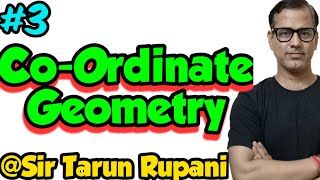 Co-Ordinate Geometry | Equation of a Line  ICSE Class 10 | @Sir Tarun Rupani​
