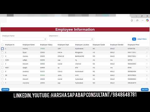 My Latest SAP UI5 APPLICATION