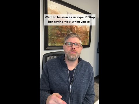 Want to be seen as an expert? Ask better questions.