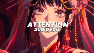 Attention (slowed / tiktok vers. ) - Charlie puth [edit audio]