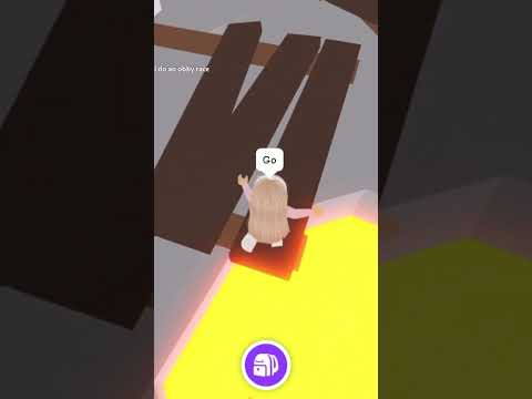 Doing an obby race with @Lunaxmoonplayz #roblox #adoptme #robloxedit #shorts