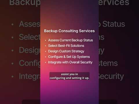 Tailored Backup Solutions for Your Business #cybersecurity