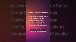 Tailored Backup Solutions for Your Business #cybersecurity