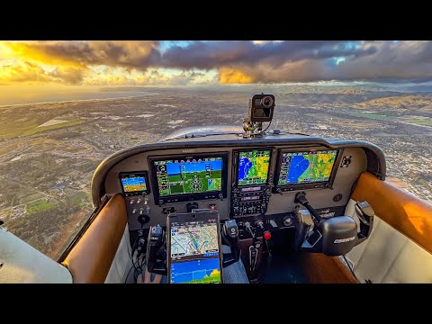 48kt WIND?! Landing at San Luis Obispo