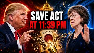 The SAVE Act Plan Just Hit 50 Votes at Midnight — Is the Filibuster Finally DEAD?