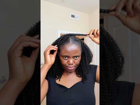 This clip in gat me covered In hurry of hairstyle #hairstyle #youtubeshorts #shorts #fyp