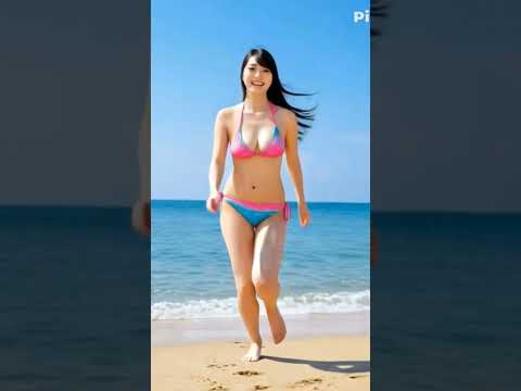 #美少女 #海 #水着