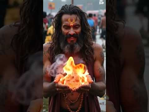 Miracle of Naga Sadhu caught on camera in mahakumbh 2025 #mahakumbh2025 #miracle 🚩😅😒😭👌🇮🇳🕉️