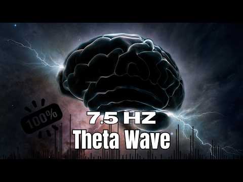 7.5Hz Theta Wave Boost Creativity - Binaural Beats Healing Frequency | Increase Your Inner Awareness