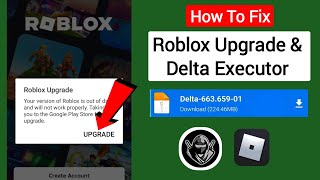 How to Fix Roblox Upgrade Problem | Roblox Delta Executor Fix 2025