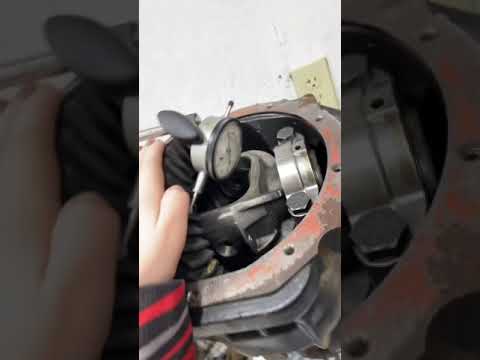 Teaching a Setup of 5:13 Chrysler 8.25 Diff to​⁠ @legohead530   #gears #teaching #apprentice