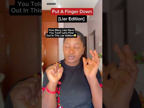 Put a finger down, Liar edition #shorts #liar #putafingerdown #fingerdown #liars