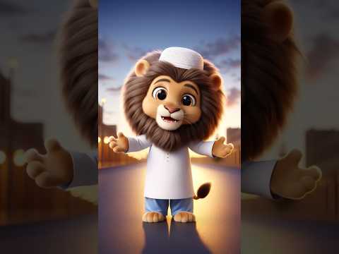 🦁 शेरू और 😈 शैतान | 🕌 नमाज़ की जंग🦁 Sheru and 😈 Shaitaan | 🕌 The Battle for Namaz | #Shorts