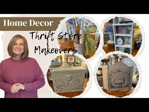 Home Decor Thrift Store Makeovers for Resale