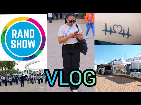 VLOG - Starters | Day 1 & 2 Of Randshow | SANDF Exhibits..