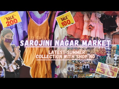 SAROJINI NAGAR Market Delhi 2021 Latest Collection Starting from ₹50 | Sarojini Nagar Monday Market