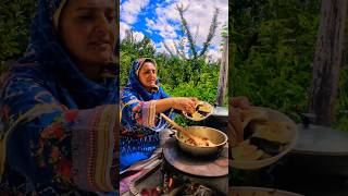 Organic Brinjal Curry | Village Vlog | Gilgit Baltistan | Short