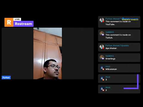 Stream test using Samsung DeX