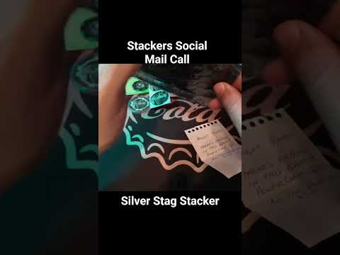 #stackerssocial #mailcall #pokerchips from @SilverStagStacker #unboxing #silverstacking